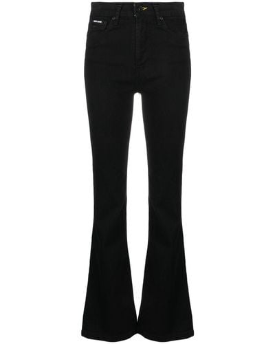 DKNY Boerum High-rise Flared Jeans - Black