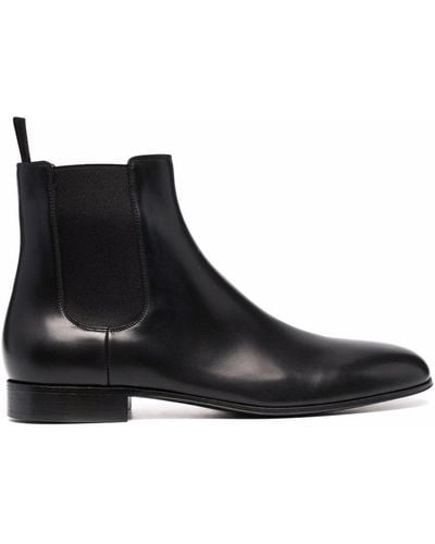 Gianvito Rossi Ankle-length Leather Chelsea Boots - Black