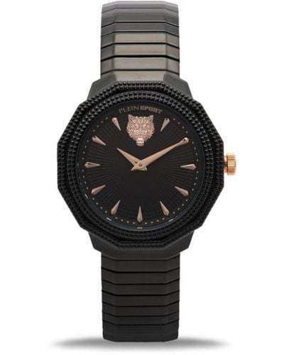 Philipp Plein Dinasty Horloge - Zwart