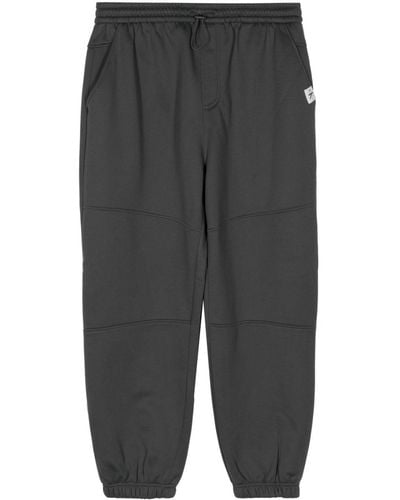 Calvin Klein Logo-patch Panelled Track Trousers - Grey