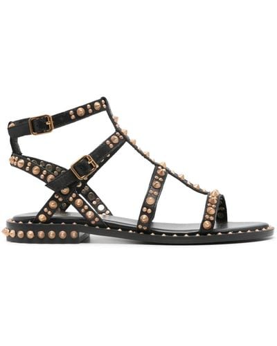 Ash Pepsy Stud-embellished Sandals - Brown