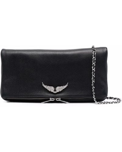 Zadig & Voltaire Rock Swing Your Wings クラッチバッグ - ブラック