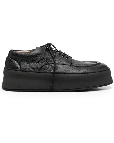 Marsèll Cassapana Leather Derby Shoes - Black