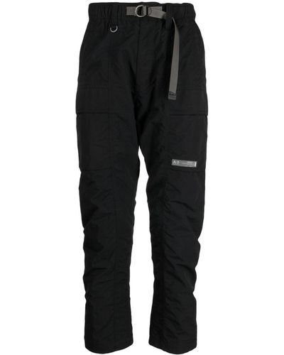 Chocoolate Straight-leg Belted Cargo Pants - Black