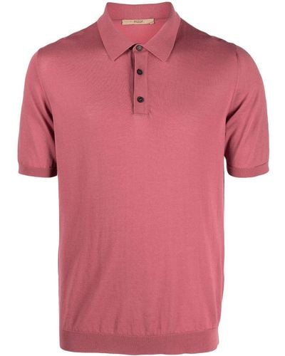 Nuur Katoenen Poloshirt - Roze