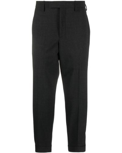 Neil Barrett Pantalones ajustados estilo capri - Negro
