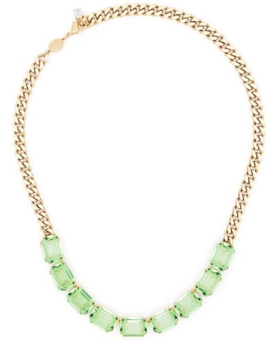 Swarovski Millenia crystal-embellished necklace - Metallizzato