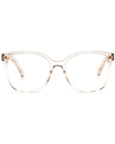 Kaleos Eyehunters Bader 003 Brille mit eckigem Gestell - Natur