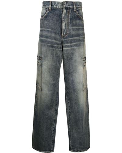 Givenchy Jeans Met Vervaagd Effect - Blauw