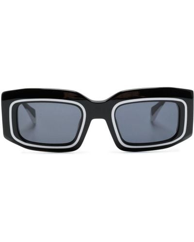Gigi Studios Chess Square-frame Sunglasses - Black