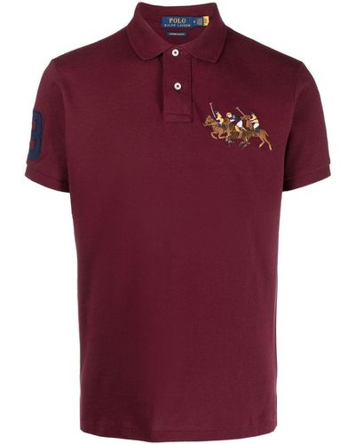 Red Polo Ralph Lauren T-shirts for Men | Lyst