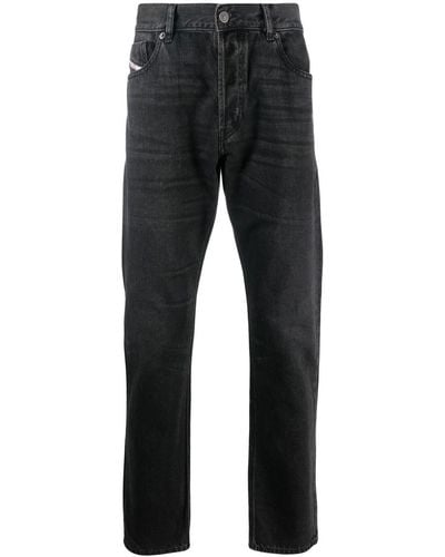 DIESEL 1995 D-sark 09b88 Straight-leg Jeans - Black