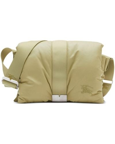 Burberry Sacoche Pillow à design matelassé - Vert