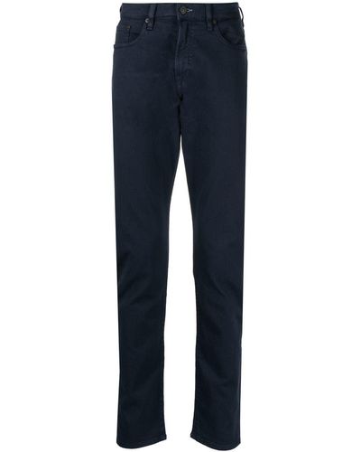PS by Paul Smith Slim-fit Garment-dyed Jeans - Blue