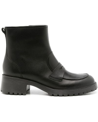 Sarah Chofakian Marcellie Leather Boots - Black