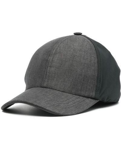 Sease Panelled-design Baseball Cap - Gray