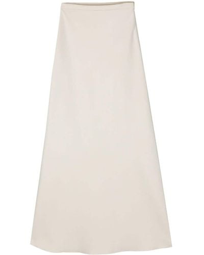 Max Mara Jersey Maxi-rok - Wit