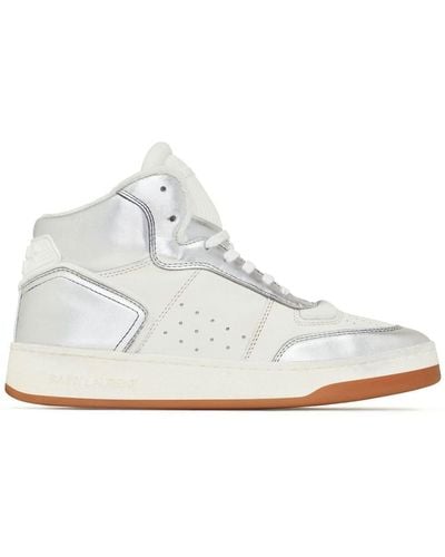 Saint Laurent High-top Trainers - White