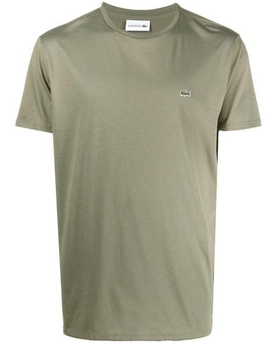 Lacoste T-Shirt mit Logo - Grün