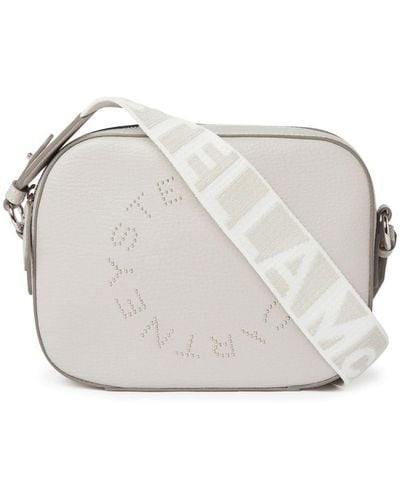 Stella McCartney Studded-logo Camera Bag - White