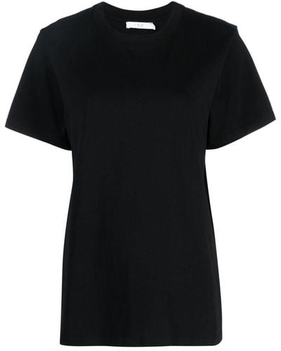 IRO Crew-neck Cotton T-shirt - Black