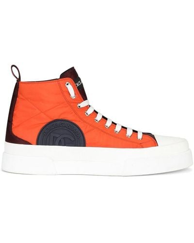 Dolce & Gabbana Portofino Light Colour-block Sneakers - Orange