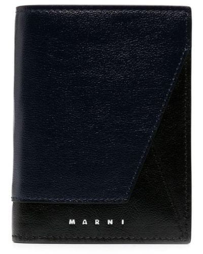 Marni Colour-block Bi-fold Wallet - Black