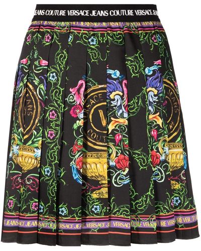 Versace Midi-rok Met Print - Meerkleurig