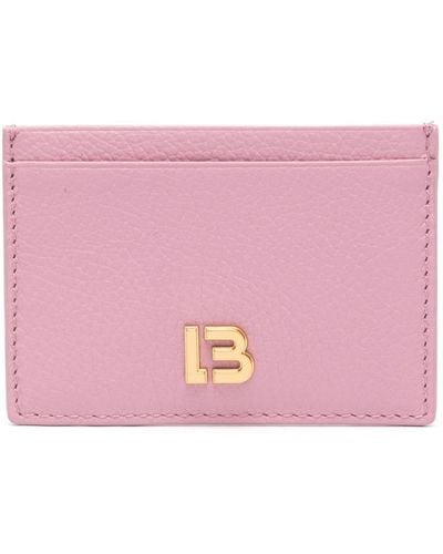 Bimba Y Lola Logo-plaque Leather Wallet - Pink
