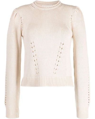 Ulla Johnson Florence Knitted Sweater - Natural