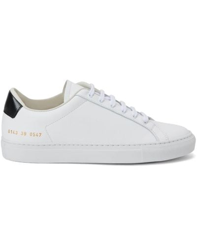 Common Projects Retro Leather Sneakers - White