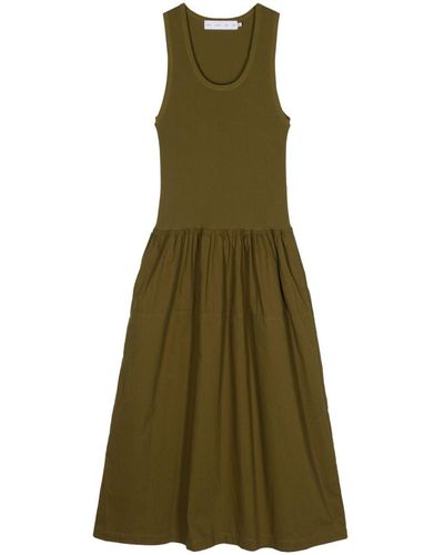 Proenza Schouler Malia Panelled-design Dress - Green
