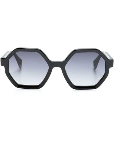 Gigi Studios Shirley Geometric-frame Sunglasses - Blue