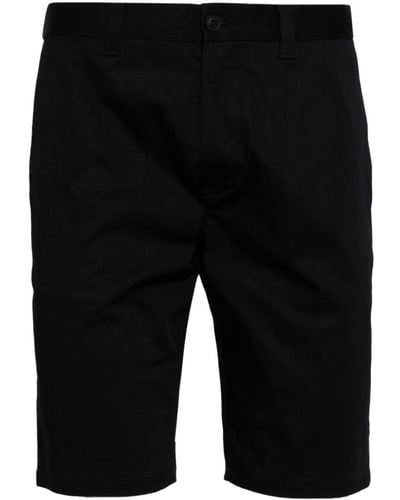 Dolce & Gabbana Pantalones cortos con rayas laterales - Negro