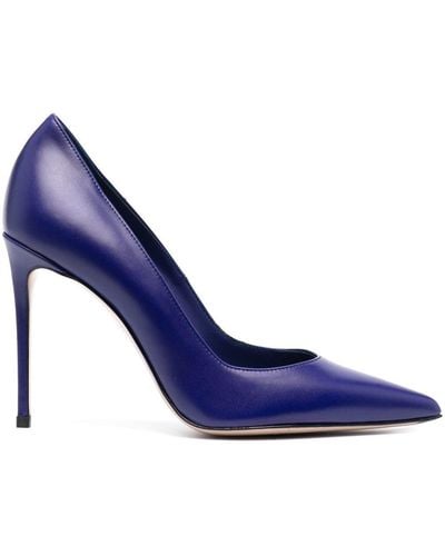 Le Silla 110mm Eva Leather Court Shoes - Blue