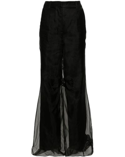 Christopher Esber Pantalon Iconica à coupe ample - Noir