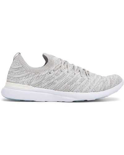 Athletic Propulsion Labs Techloom Wave Mesh-panelling Trainers - White