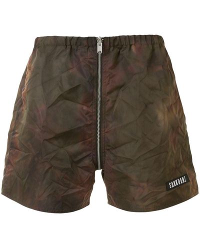 Sankuanz Shorts sportivi - Verde