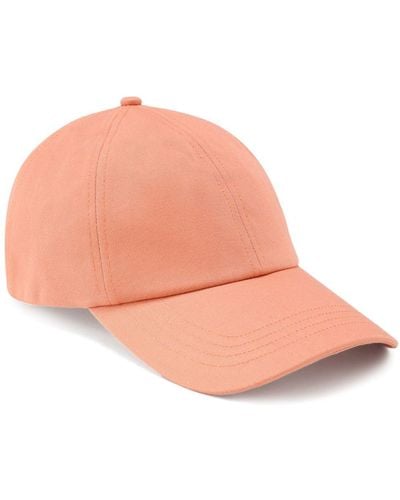 Woolrich Logo-embroidered Cotton Baseball Cap - Pink