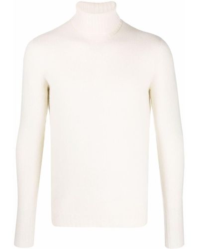 Drumohr Roll-neck Cashmere Sweater - Multicolour