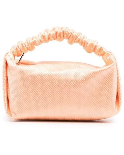 Alexander Wang Scrunchie Rhinestone-embellished Mini Bag - Pink