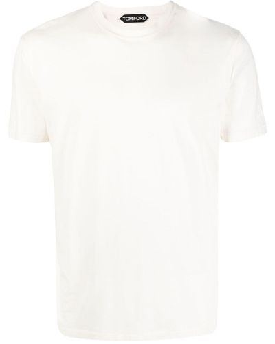Tom Ford T-shirt Met Ronde Hals - Wit