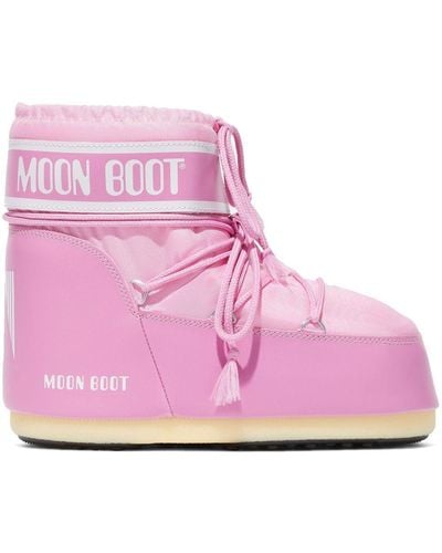 Moon Boot Icon Sneeuwlaarzen - Roze
