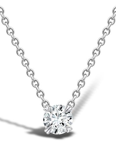 Pragnell 18kt White Gold Windsor Diamond Pendant - Metallic