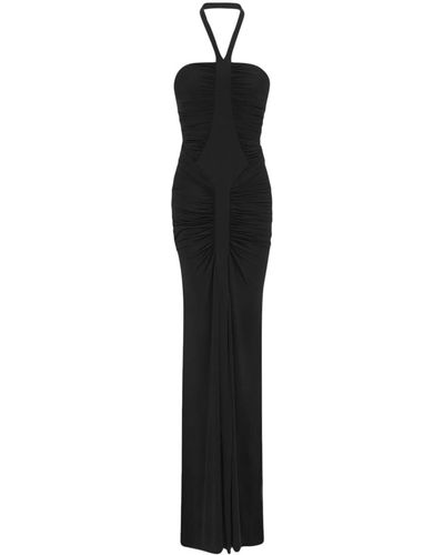 Saint Laurent Klassisches Abendkleid - Schwarz