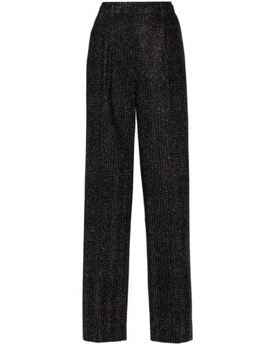 Missoni Lurex Tailored Trousers - Black