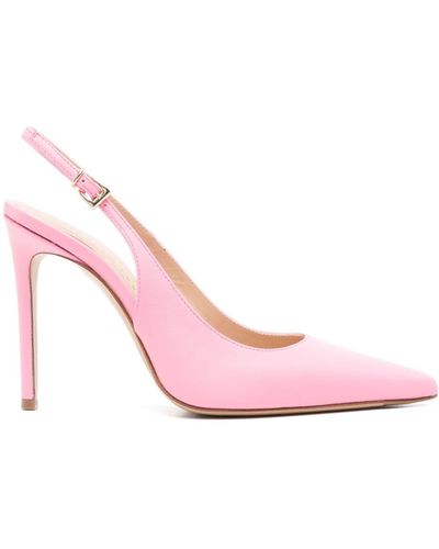 Roberto Festa 110mm Leather Court Shoes - Pink