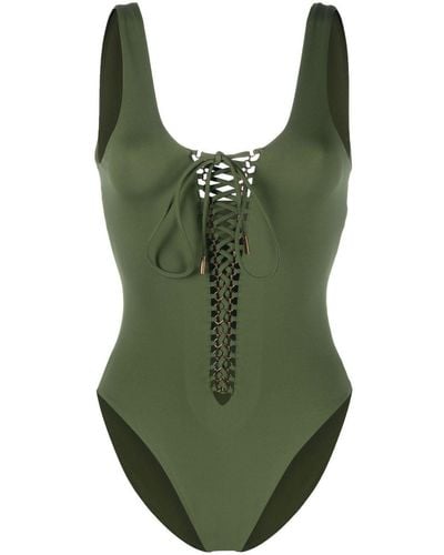 Saint Laurent One-piece Swimsuit - Green
