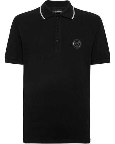 Philipp Plein ロゴ ポロシャツ - ブラック