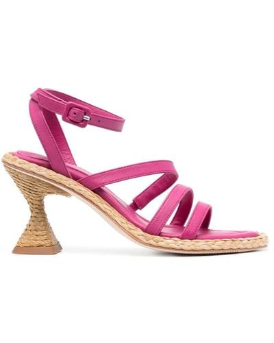 Paloma Barceló 85mm Open-toe Sandals - Pink